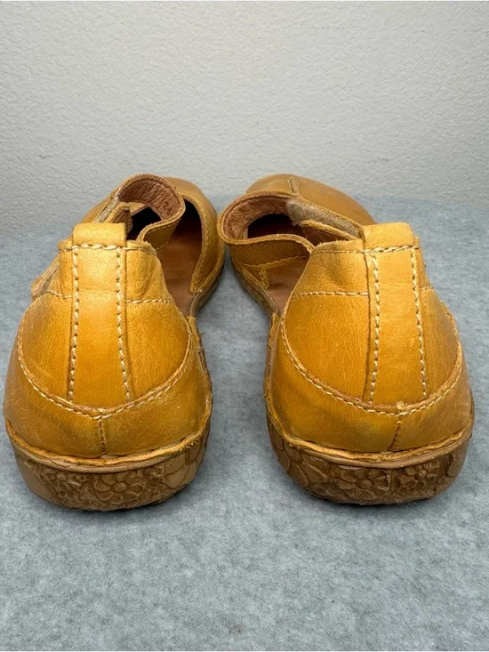 Josef Seibel Rosalie 42 Leather Sandals in Color Mango Floral Sole Women Size 41 - Picture 5 of 10